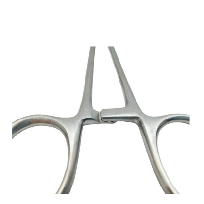 Зажим для желчных протоков изогнутый Surgicon Фото товара Зажим для желчных протоков изогнутый Surgicon