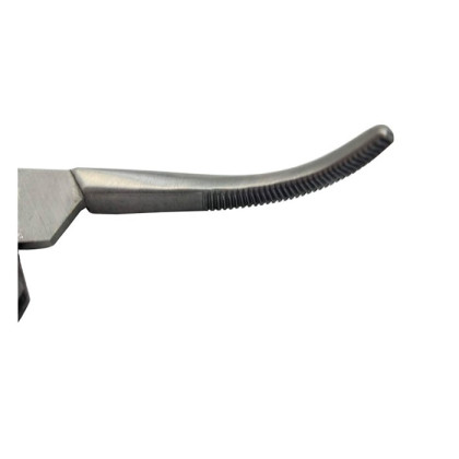 Зажим для желчных протоков изогнутый Surgicon Фото товара Зажим для желчных протоков изогнутый Surgicon