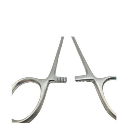 Зажим для желчных протоков изогнутый Surgicon Фото товара Зажим для желчных протоков изогнутый Surgicon
