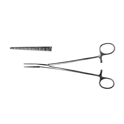 Зажим для желчных протоков прямой, 199 мм Фото товара Зажим для желчных протоков прямой, 199 мм