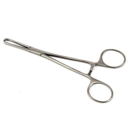 Зажим для захватывания кишечной стенки д/новор., 140 мм Фото товара Зажим для захватывания кишечной стенки д/новор., 140 мм