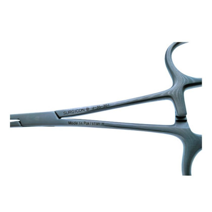 Зажим для захватывания кишечной стенки для новорожденных 140мм Surgicon Фото товара Зажим для захватывания кишечной стенки для новорожденных 140мм Surgicon