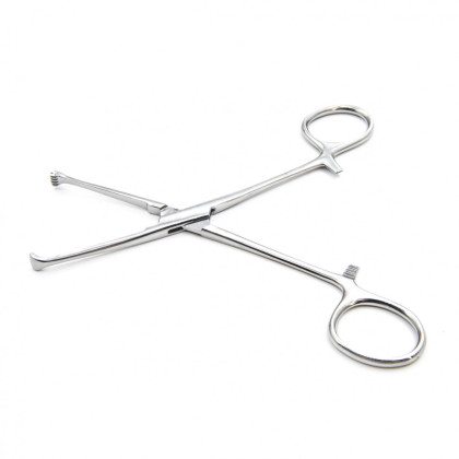 Зажим для захватывания кишечной стенки, 155 мм. Surgiwell Фото товара Зажим для захватывания кишечной стенки, 155 мм. Surgiwell