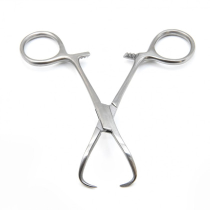 Фото товара Зажим для операционного белья (цапка) по Бекгаузу, 11 см / 4