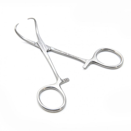 Фото товара Зажим для операционного белья (цапка) по Бекгаузу, 11 см / 4