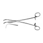 Зажим для почечной ножки, изогнутый по радиусу малый, №1, 230 мм Фото товара Зажим для почечной ножки, изогнутый по радиусу малый, №1, 230 мм
