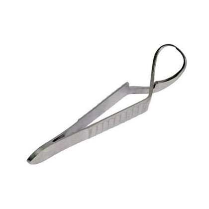 Фото товара Зажим для прикрепления операционного белья к коже хол.штамп. (90 мм) Sammar