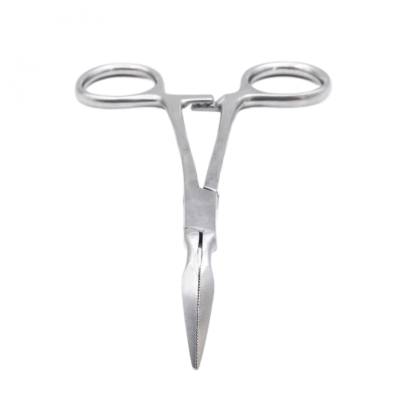 Зажим для удаления инородных тел  по Stieglitz изогнутый 135мм Фото товара Зажим для удаления инородных тел  по Stieglitz изогнутый 135мм