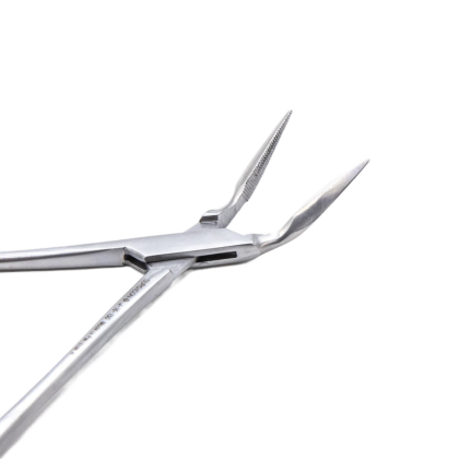 Зажим для удаления инородных тел  по Stieglitz изогнутый 135мм Фото товара Зажим для удаления инородных тел  по Stieglitz изогнутый 135мм