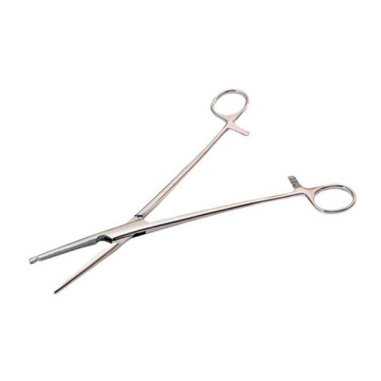 Зажим жесткий для влагалищных операций, прямой 220 мм Surgiwell Фото товара Зажим жесткий для влагалищных операций, прямой 220 мм Surgiwell