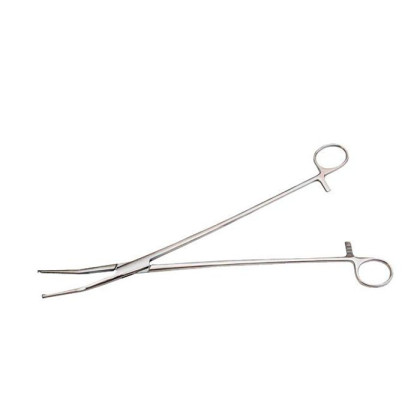 Фото товара Зажим изогнутый с зубом 280 мм Surgiwell