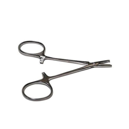 Фото товара Зажим к/о глазной, прямой с зубом, 84 мм Sammar