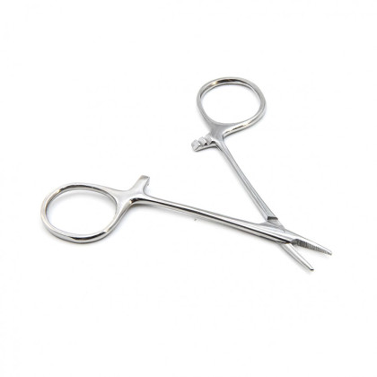 Зажим к/о глазной, прямой, 84 мм Фото товара Зажим к/о глазной, прямой, 84 мм