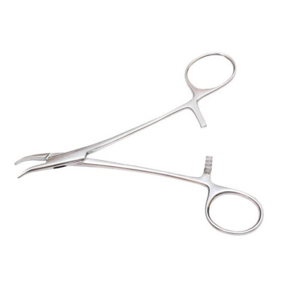 Зажим к/о нейрохирургический изогнутый 145 мм Surgiwell Фото товара Зажим к/о нейрохирургический изогнутый 145 мм Surgiwell