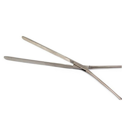 Зажим кишечный эластичный д/детей, прямой, 200 мм Фото товара Зажим кишечный эластичный д/детей, прямой, 200 мм