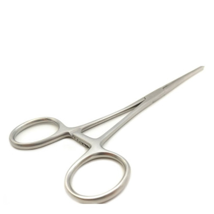 Зажим кишечный эластичный для взрослых прямой 240мм Фото товара Зажим кишечный эластичный для взрослых прямой 240мм