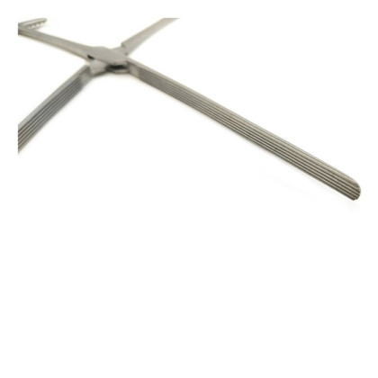 Зажим кишечный эластичный для взрослых прямой 240мм Фото товара Зажим кишечный эластичный для взрослых прямой 240мм