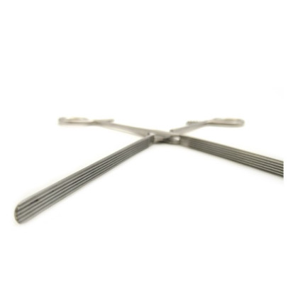 Зажим кишечный эластичный для взрослых прямой 240мм Фото товара Зажим кишечный эластичный для взрослых прямой 240мм