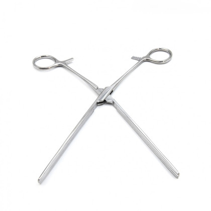 Зажим кишечный эластичный для взрослых, прямой, 240 мм. Surgiwell Фото товара Зажим кишечный эластичный для взрослых, прямой, 240 мм. Surgiwell