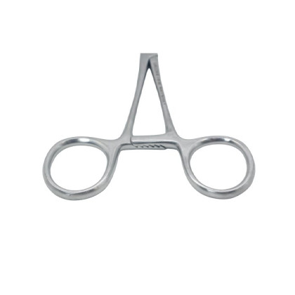 Зажим кишечный эластичный для детей прямой 170мм Фото товара Зажим кишечный эластичный для детей прямой 170мм