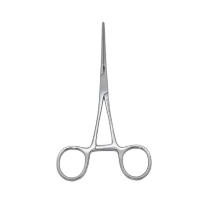 Зажим кишечный эластичный для детей прямой 170мм Фото товара Зажим кишечный эластичный для детей прямой 170мм