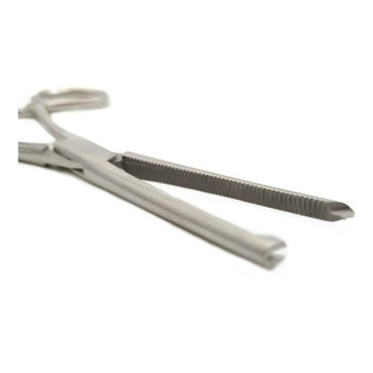 Зажим кровоостанавливающий 1х2 зубчатый прямой № 2 160 мм Surgicon Фото товара Зажим кровоостанавливающий 1х2 зубчатый прямой № 2 160 мм Surgicon