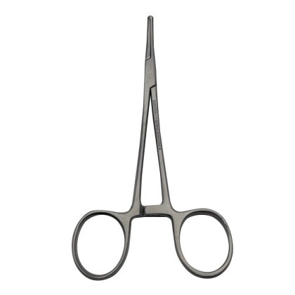 Зажим кровоостанавливающий 1х2 зубый зубчатый изогнутый N 1 150мм Фото товара Зажим кровоостанавливающий 1х2 зубый зубчатый изогнутый N 1 150мм