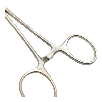 Зажим кровоостанавливающий 1х2 зубый зубчатый прямой N 1 150мм Surgicon Фото товара Зажим кровоостанавливающий 1х2 зубый зубчатый прямой N 1 150мм Surgicon