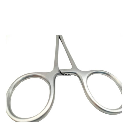 Зажим кровоостанавливающий 1х2 зубый зубчатый прямой для новорожденных 125мм Фото товара Зажим кровоостанавливающий 1х2 зубый зубчатый прямой для новорожденных 125мм