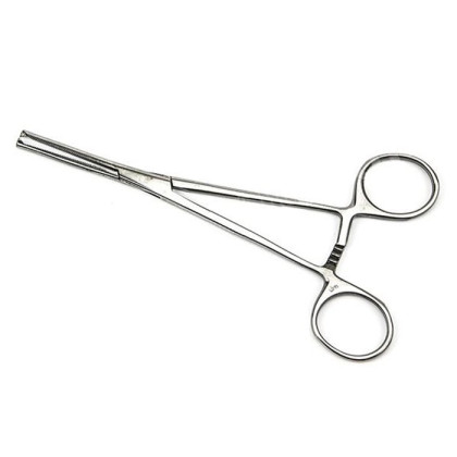 Зажим кровоостанавливающий 1х2 зубый зубчатый прямой № 2, 162 мм Фото товара Зажим кровоостанавливающий 1х2 зубый зубчатый прямой № 2, 162 мм