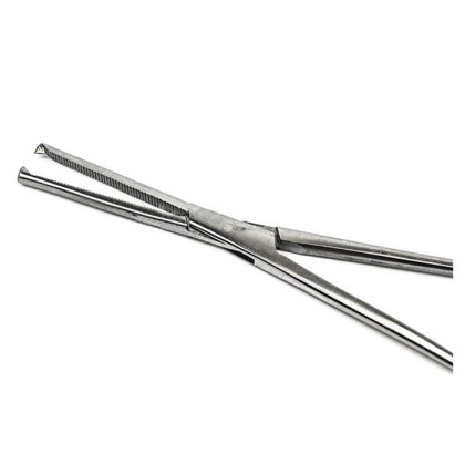 Зажим кровоостанавливающий 1х2 зубый зубчатый прямой № 2, 162 мм Фото товара Зажим кровоостанавливающий 1х2 зубый зубчатый прямой № 2, 162 мм