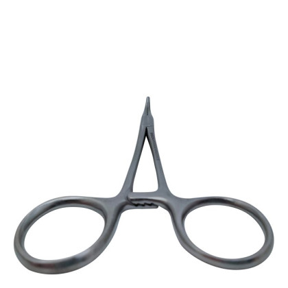 Зажим кровоостанавливающий Москит изогнутый по плоскости 152мм Фото товара Зажим кровоостанавливающий Москит изогнутый по плоскости 152мм