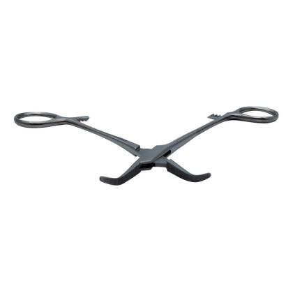 Зажим кровоостанавливающий Москит изогнутый по плоскости 152мм Фото товара Зажим кровоостанавливающий Москит изогнутый по плоскости 152мм