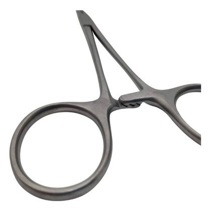 Зажим кровоостанавливающий Москит прямой по плоскости для новорожденных 125 мм Фото товара Зажим кровоостанавливающий Москит прямой по плоскости для новорожденных 125 мм