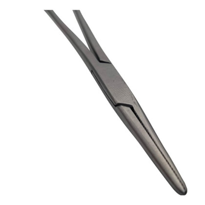 Зажим кровоостанавливающий Москит прямой по плоскости для новорожденных 125 мм Фото товара Зажим кровоостанавливающий Москит прямой по плоскости для новорожденных 125 мм