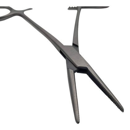 Зажим кровоостанавливающий Москит прямой по плоскости для новорожденных 125 мм Фото товара Зажим кровоостанавливающий Москит прямой по плоскости для новорожденных 125 мм