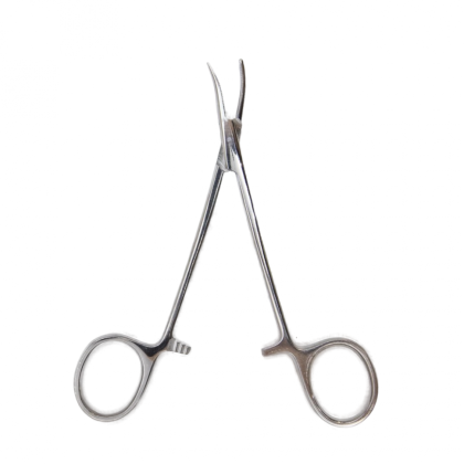 Зажим кровоостанавливающий "Москито", изогнутый по ребру для новорожденных, 127 мм. Surgiwell Фото товара Зажим кровоостанавливающий "Москито", изогнутый по ребру для новорожденных, 127 мм. Surgiwell