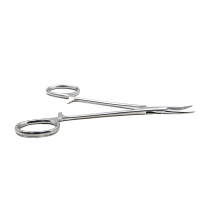 Зажим кровоостанавливающий "Москито", изогнутый по ребру для новорожденных, 127 мм. Surgiwell Фото товара Зажим кровоостанавливающий "Москито", изогнутый по ребру для новорожденных, 127 мм. Surgiwell