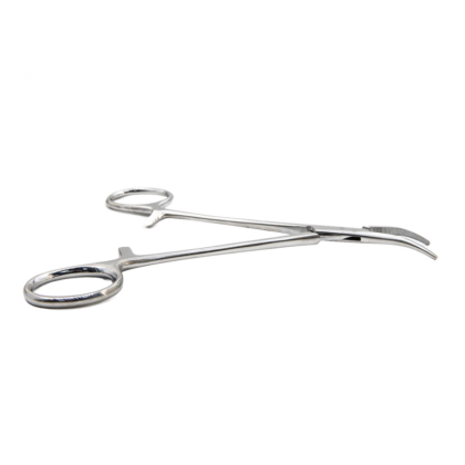 Фото товара Зажим кровоостанавливающий "Москито", изогнутый, 153 мм. Surgiwell