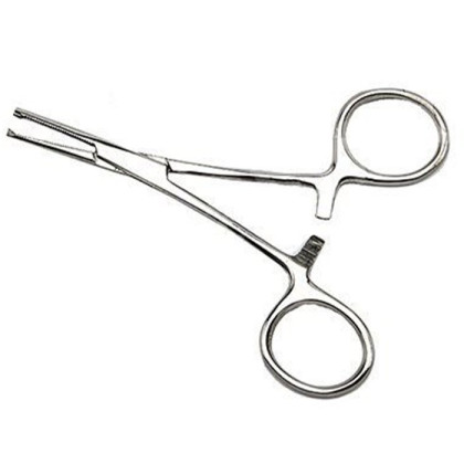 Зажим кровоостанавливающий глазной прямой с зубом 84 мм ПТО Медтехника Фото товара Зажим кровоостанавливающий глазной прямой с зубом 84 мм ПТО Медтехника