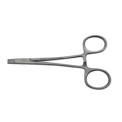 Зажим кровоостанавливающий зубчатый изогнутый N 1 158мм Surgicon Фото товара Зажим кровоостанавливающий зубчатый изогнутый N 1 158мм Surgicon