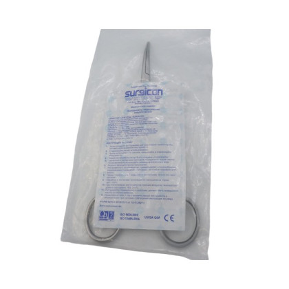 Зажим кровоостанавливающий зубчатый изогнутый N 1 158мм Surgicon Фото товара Зажим кровоостанавливающий зубчатый изогнутый N 1 158мм Surgicon