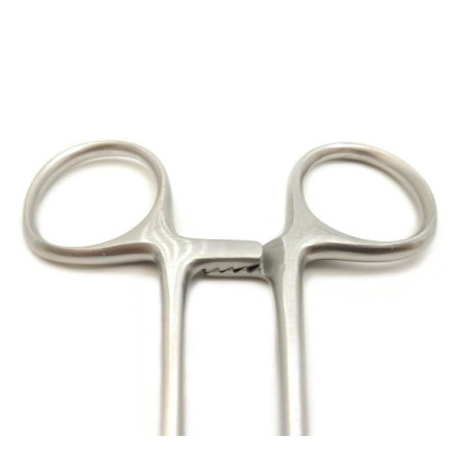 Зажим кровоостанавливающий зубчатый изогнутый N 3 270мм Фото товара Зажим кровоостанавливающий зубчатый изогнутый N 3 270мм