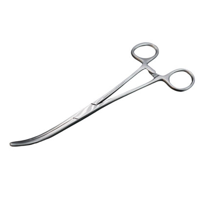 Зажим кровоостанавливающий зубчатый изогнутый N2 200 мм Фото товара Зажим кровоостанавливающий зубчатый изогнутый N2 200 мм