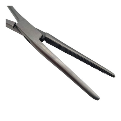 Зажим кровоостанавливающий прямой N1 160мм Surgicon Фото товара Зажим кровоостанавливающий прямой N1 160мм Surgicon