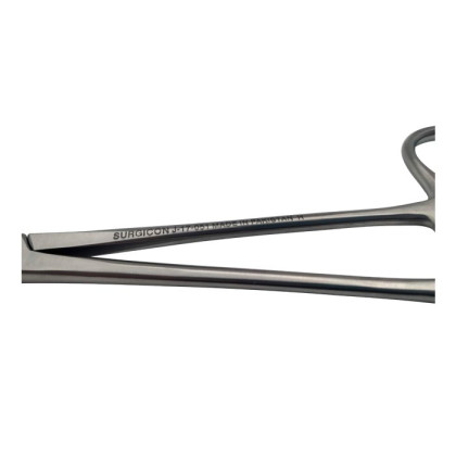 Зажим кровоостанавливающий прямой N1 160мм Surgicon Фото товара Зажим кровоостанавливающий прямой N1 160мм Surgicon