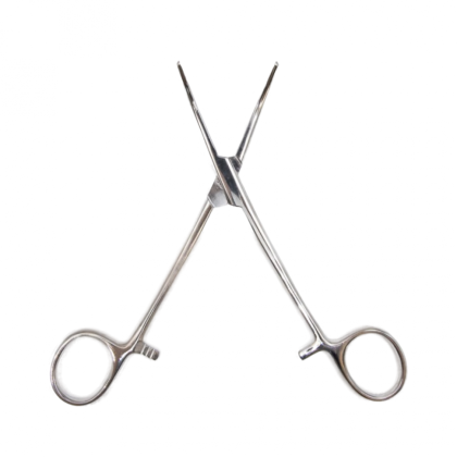 Зажим кровоостанавливающий, зубчатый, изогнутый № 1, 165 мм. Surgiwell Фото товара Зажим кровоостанавливающий, зубчатый, изогнутый № 1, 165 мм. Surgiwell