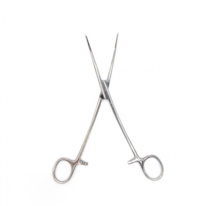 Зажим кровоостанавливающий, зубчатый, изогнутый №2, 205 мм. Surgiwell Фото товара Зажим кровоостанавливающий, зубчатый, изогнутый №2, 205 мм. Surgiwell