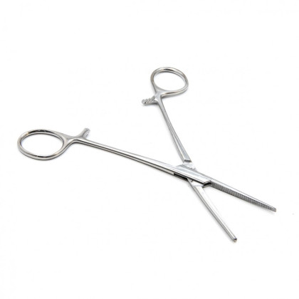 Зажим кровоостанавливающий, зубчатый, прямой №1, 165 мм. Surgiwell Фото товара Зажим кровоостанавливающий, зубчатый, прямой №1, 165 мм. Surgiwell