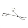 Зажим кровоостанавливающий, одно- и двузубый, зубчатый, изогнутый №2, 165 мм. Surgiwell Фото товара Зажим кровоостанавливающий, одно- и двузубый, зубчатый, изогнутый №2, 165 мм. Surgiwell